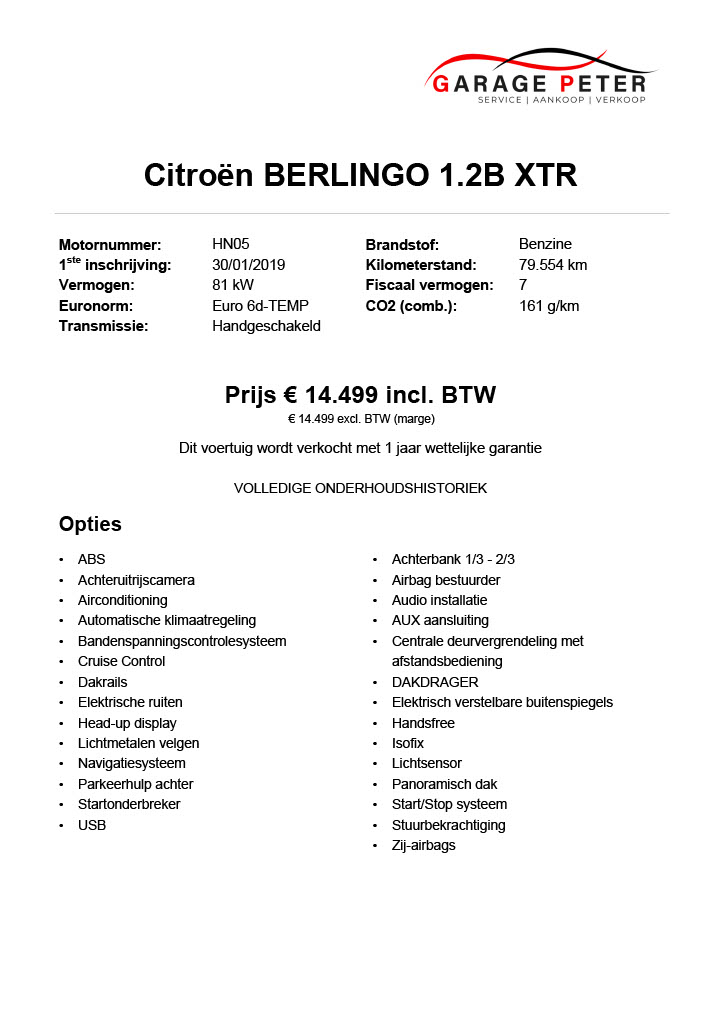 fiche Citroen Berlingo XTR 1200 benzine tweedehandswagens garage peter bredene oostende.jpg