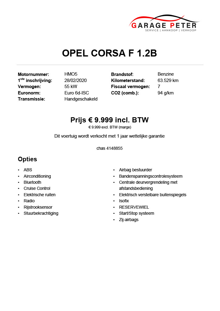 fiche Opel Corsa F 1200 benzine tweedehandswagens garage peter bredene oostende.jpg