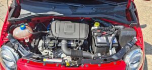 Fiat 500 C hybride 2021 1240 benzine cabrio rood tweedehandswagens garage peter bredene oostende (12)