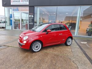 Fiat 500 Lounge 1200 benzine voorkant tweedehandswagens garage peter bredene oostende (4)