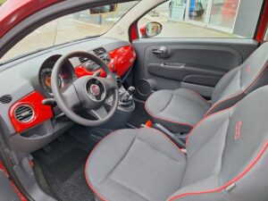 Fiat 500 Lounge 1200 benzine voorkant tweedehandswagens garage peter bredene oostende (5)