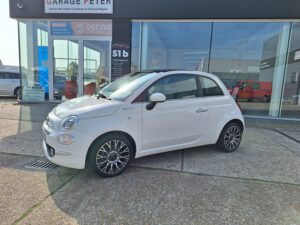 Fiat 500 1000 benzine hybrid dolcevita tweedehandswagens garage peter bredene oostende (4)