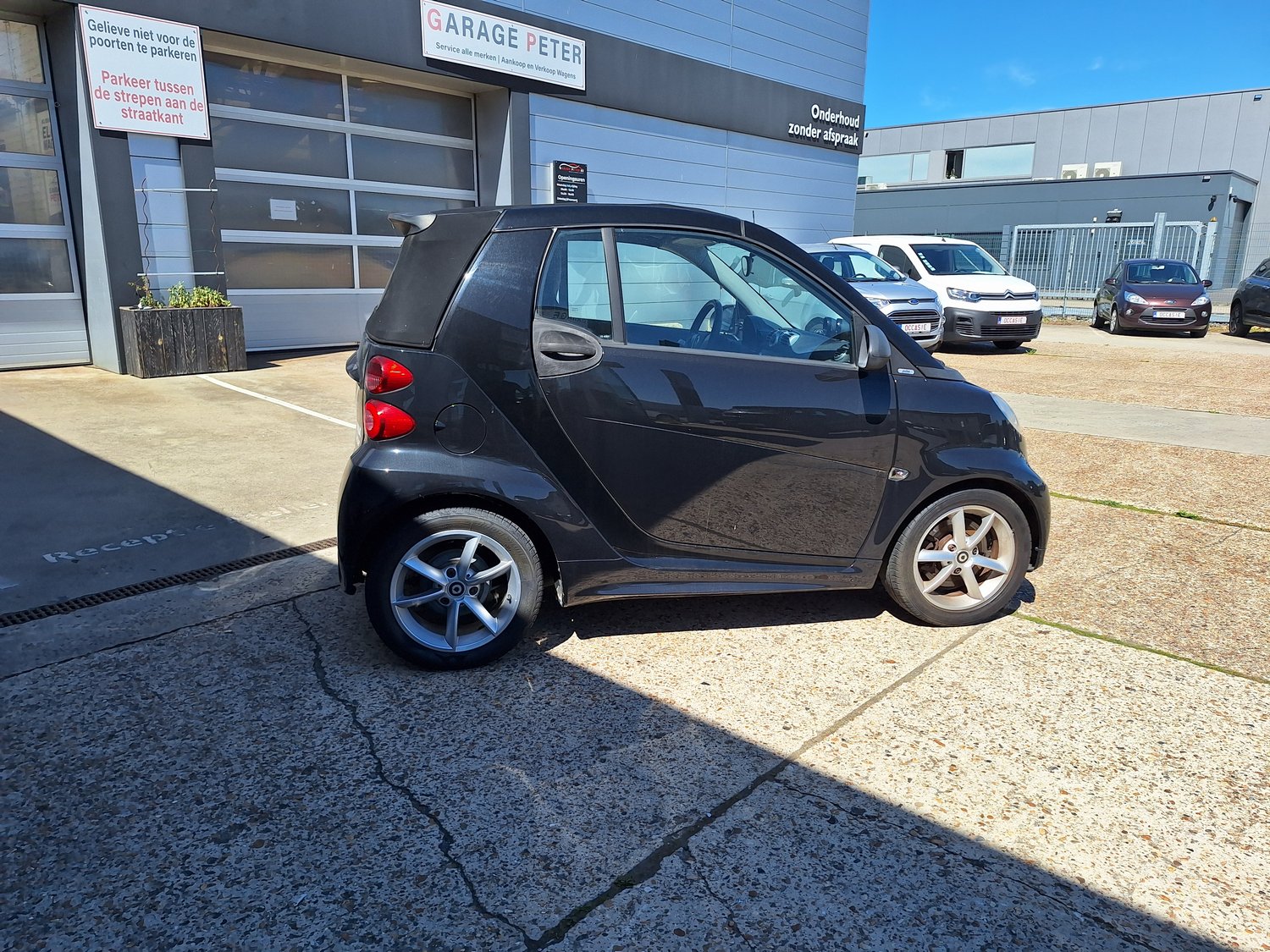 smart fortwo cabrio 1000 benzine tweedehandswagens garage peter bredene oostende (1)