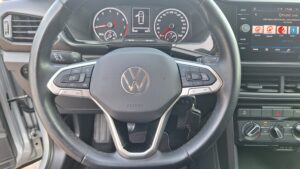 volkswagen t cross 10 benzine 2022 zilver tweedehandswagens garage peter bredene oostende (14)