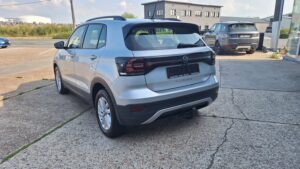 volkswagen t cross 10 benzine 2022 zilver tweedehandswagens garage peter bredene oostende (3)