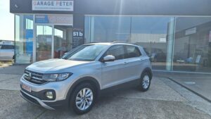 volkswagen t cross 10 benzine 2022 zilver tweedehandswagens garage peter bredene oostende (4)