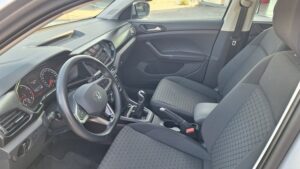 volkswagen t cross 10 benzine 2022 zilver tweedehandswagens garage peter bredene oostende (5)