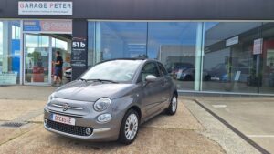 fiat 500 10 hybrid grijs tweedehandswagens garage peter bredene oostende 01 (4)