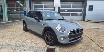 mini one 15 benzine 2018 alum velgen grijs tweedehandswagens garage peter bredene oostende (1)
