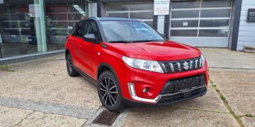 suzuki vitara 10 boosterjet 2019 rood tweedehandswagens garage peter bredene oostende (1)